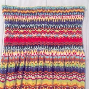 Hypnotic skirt/top/dress/swim suit cover up. 🦋🌸💐🌺🌼🌻  Multi Colored Size L